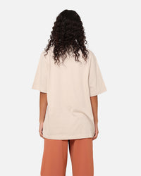 Nike Women's Sportswear Essentials T-Shirt Light Orewood Brown/White