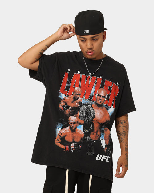 UFC By Goat Crew Robbie Lawler Vintage T-Shirt Black Wash