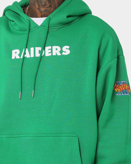 New Era Las Vegas Raiders 'Tropical Punch Script Pack' Oversized Hoodie Lucky Green