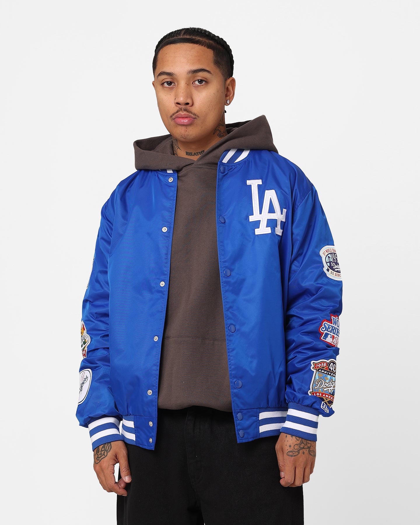 Liem lon　Los Angeles Dodgers ジャケット 青 Liem lon Los Angeles Dodgers ジャケット 青 Liem lon Los