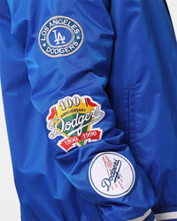 New Era Los Angeles Dodgers Nylon Varsity Jacket Bright Royal