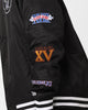 New Era Las Vegas Raiders Nylon Varsity Jacket Black