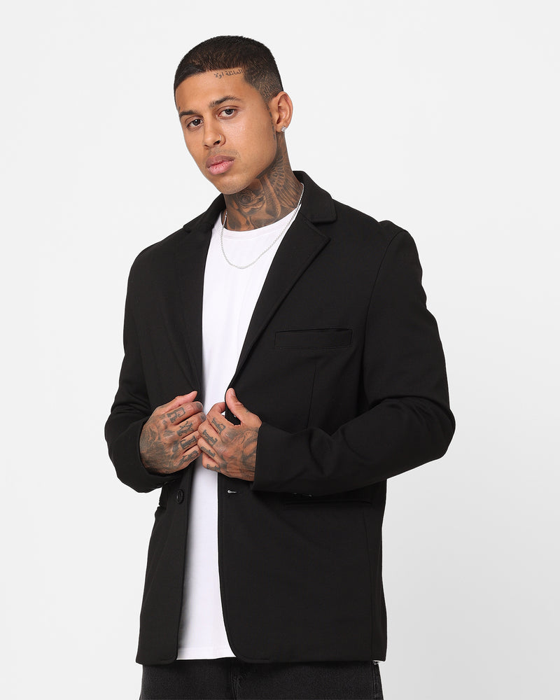 Saint Morta Stretch Blazer Jacket Black