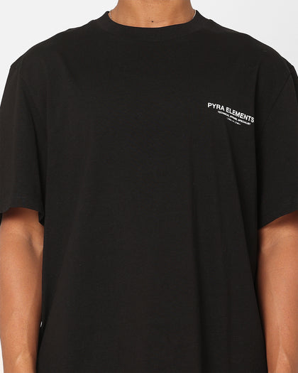 Pyra Marker Logo T-Shirt Black/White