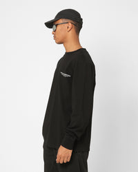 Pyra Markers Long Sleeve T-Shirt Black/White