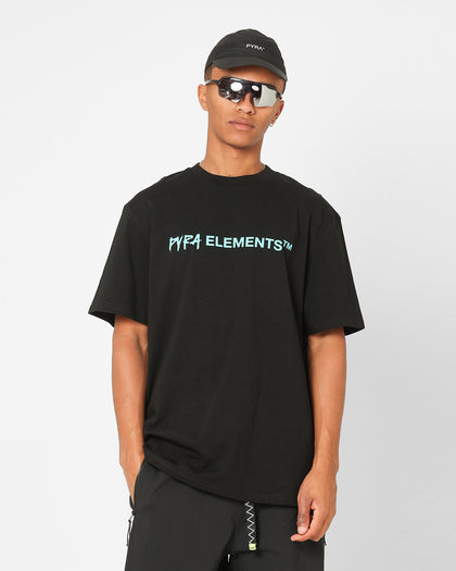 Pyra Graf Logo T-Shirt Black/Teal