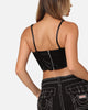 Playboy Women's Monochrome Corset Top Black