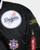 New Era X Alpha Series X MLB Los Angeles Dodgers MA-1 Bomber Jacket Black