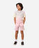 Adidas Kids' Adicolour Shorts and T-Shirt Set Clear Pink