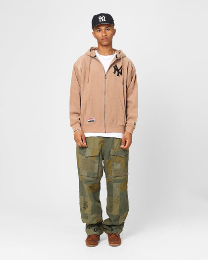 New Era New York Yankees Oversized Zip Hoodie Tumbleweed