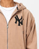 New Era New York Yankees Oversized Zip Hoodie Tumbleweed