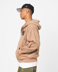 New Era New York Yankees Oversized Zip Hoodie Tumbleweed