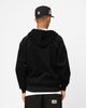 New Era Oakland Raiders Oversized Zip Hoodie Black