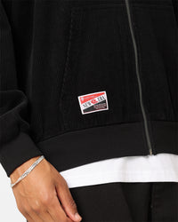 New Era Oakland Raiders Oversized Zip Hoodie Black