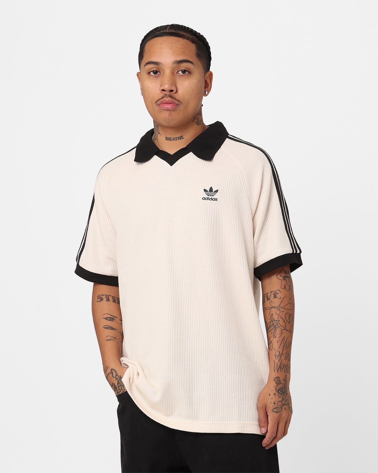 adidas WAFFLE SHORT SLEEVE POLO XXL ホワイト adidas WAFFLE SHORT SLEEVE POLO XXL ホワイト adidas WAFFLE