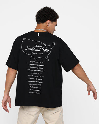 Students Golf National Tour T-Shirt Black