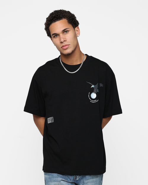 Students Golf Varner Full Fashion Jacquard T-Shirt Black