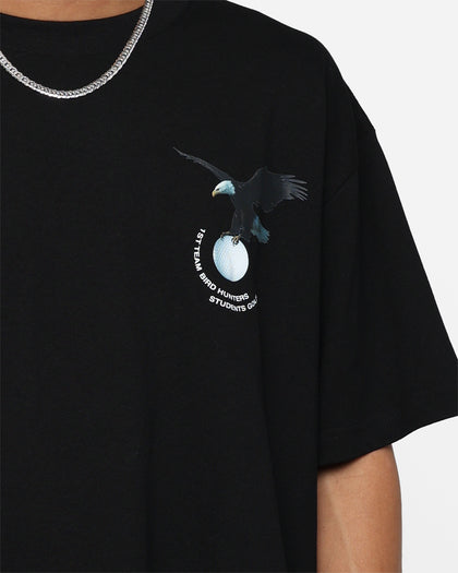 Students Golf Varner Full Fashion Jacquard T-Shirt Black