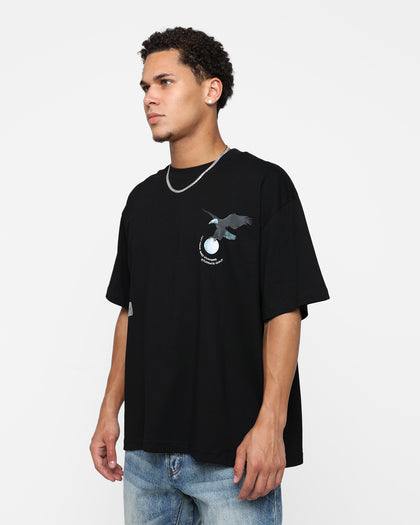 Students Golf Varner Full Fashion Jacquard T-Shirt Black