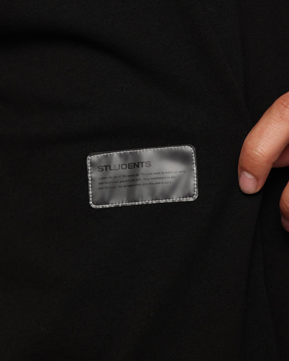 Students Golf Varner Full Fashion Jacquard T-Shirt Black