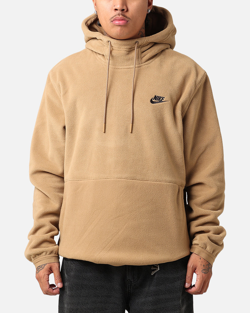 Nike Fleece Winter Pullover Hoodie Dark Driftwood/Black Culture