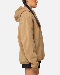 Nike Fleece Winter Pullover Hoodie Dark Driftwood/Black