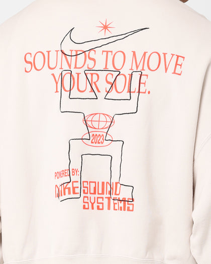 Nike Sportswear Trend Fleece Crewneck Phantom/Black/Bright Crimson