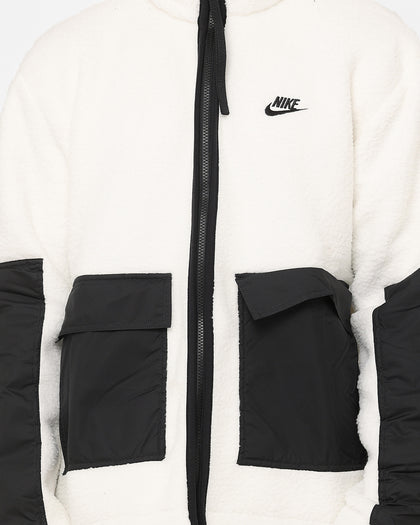 Nike Sportswear Sherpa Jacket Sail/Black/Black