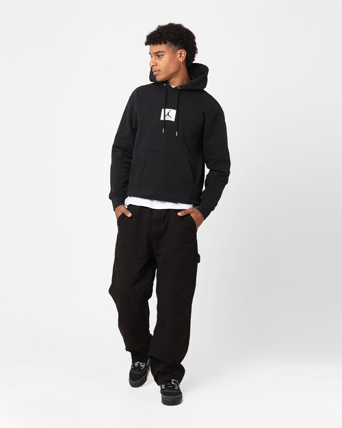 Jordan Essentials Statement Fleece Pullover Hoodie Black/Sail