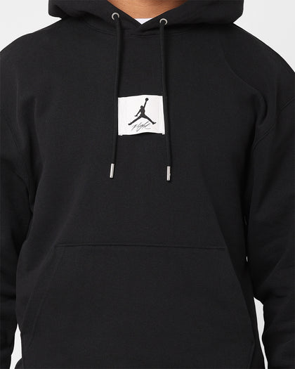 Jordan Essentials Statement Fleece Pullover Hoodie Black/Sail
