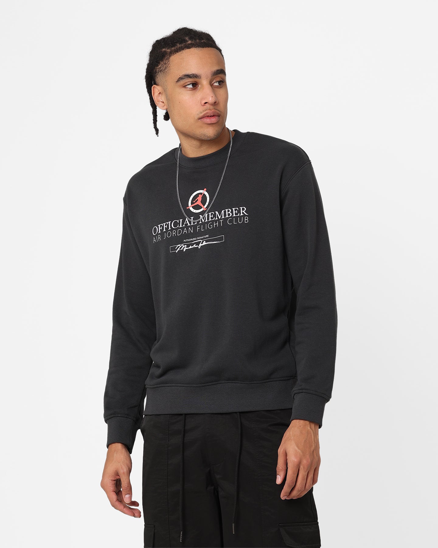jordan flight crewneck