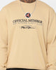 Jordan Flight MVP Lightweight Fleece Crewneck Sesame