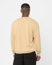 Jordan Flight MVP Lightweight Fleece Crewneck Sesame