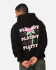 Playboy Rose Stack Hoodie Black