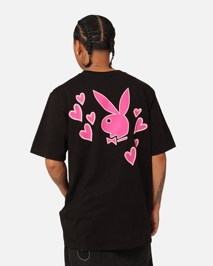 Playboy PB Heart T-Shirt Black