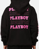 Playboy Side Bunny Stack Hoodie Black