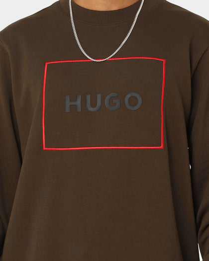 Hugo Boss Delery Crewneck Dark Green