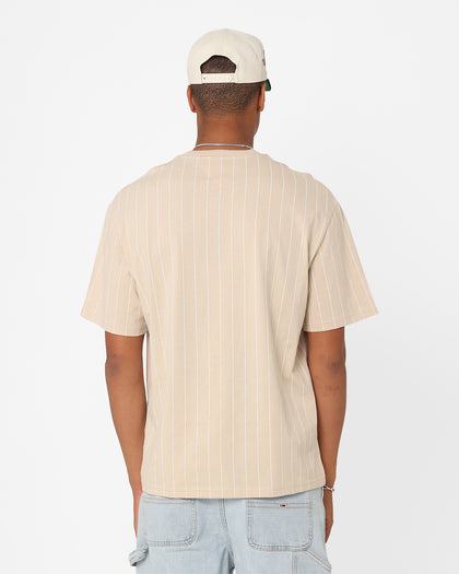 Tommy Jeans Pinstripe T-Shirt Classic Beige