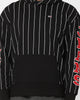 Tommy Jeans Relaxed Pinstripe Hoodie Classic Black