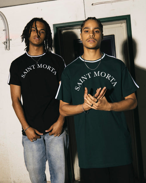 Saint Morta College Lafayette T-Shirt Black/White