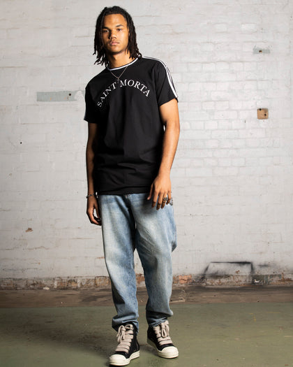 Saint Morta College Lafayette T-Shirt Black/White