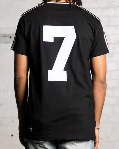 Saint Morta College Lafayette T-Shirt Black/White