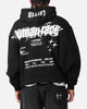 Loiter Rave Zip Hoodie Black