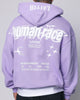 Loiter Rave Zip Hoodie Lilac