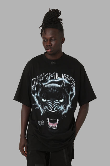 DXXMLife Panther Baggy T-Shirt Black