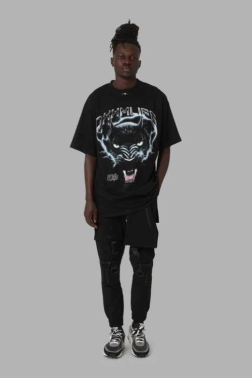 DXXMLife Panther Baggy T-Shirt Black