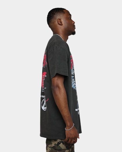 Loiter Firestarter Tour Ultra Premium Vintage T-Shirt Black Wash