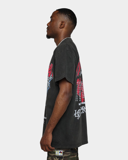 Loiter Firestarter Tour Ultra Premium Vintage T-Shirt Black Wash