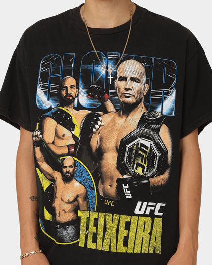 UFC By Goat Crew Glover Teixeira Vintage T-Shirt Black Wash