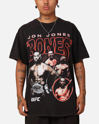 UFC By Goat Crew Jon Jones Vintage T-Shirt Black Wash